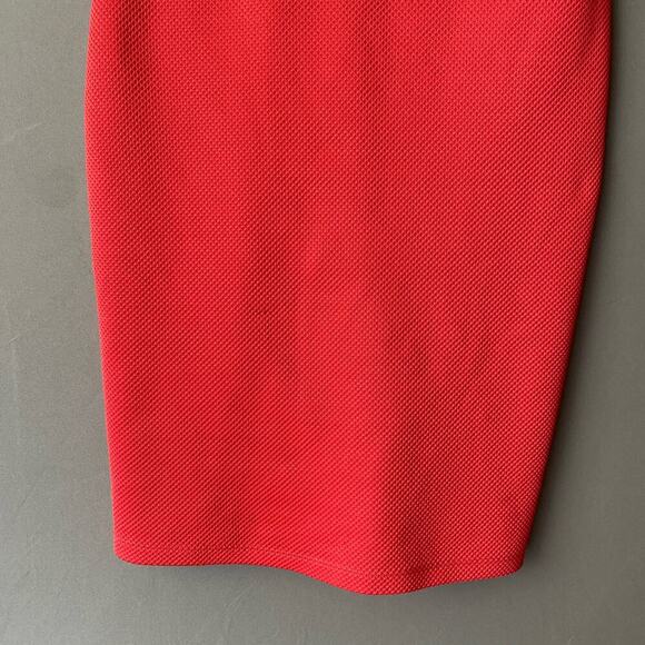 DR Collection sz 4 coral pink sleeveless work career‎ sheath dress - Picture 4 of 9